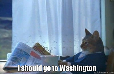 i should go to washington - I should buy a bike
