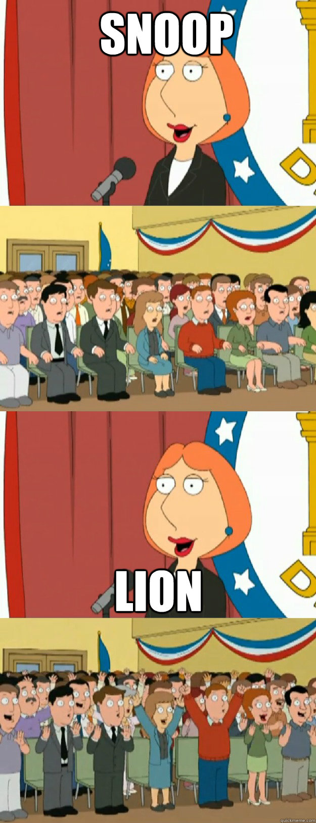 snoop lion - Lois Griffin