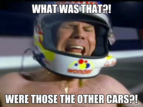 what was that were those the other cars - ricky bobby wonder bread