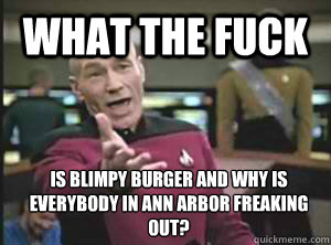 what the fuck is blimpy burger and why is everybody in ann a - Annoyed Picard