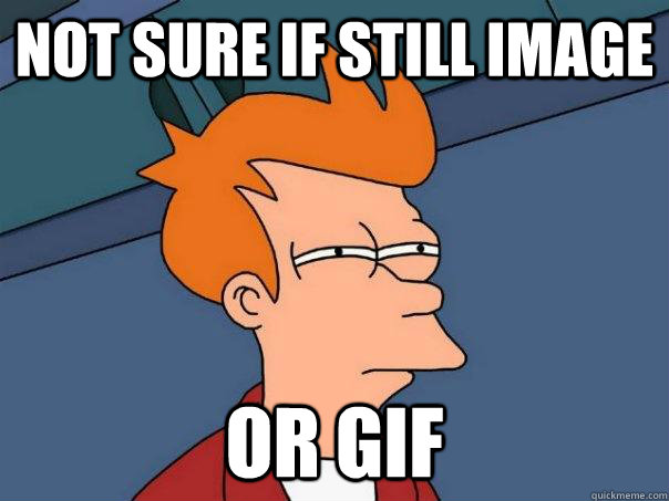 not sure if still image or gif - Futurama Fry
