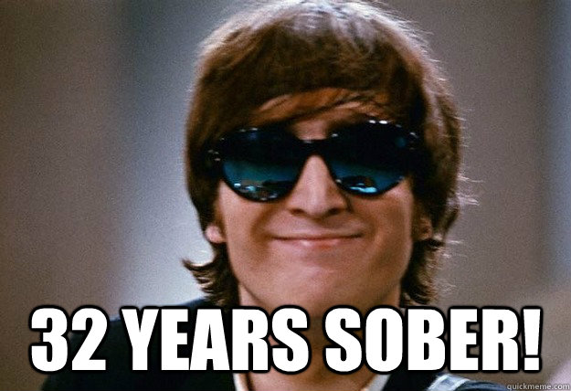 32 years sober -