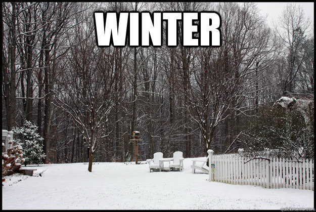 winter -