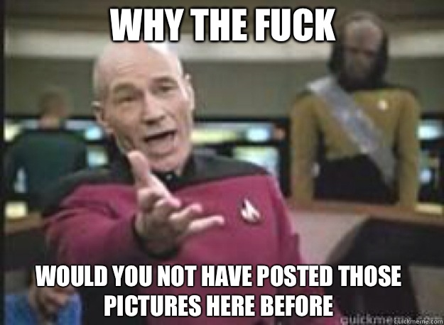 Why the fuck Would you not have posted that picture here bef - What the Fuck