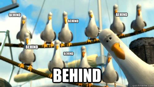 behind behind behind behind behind behind - Finding Nemo Seagulls