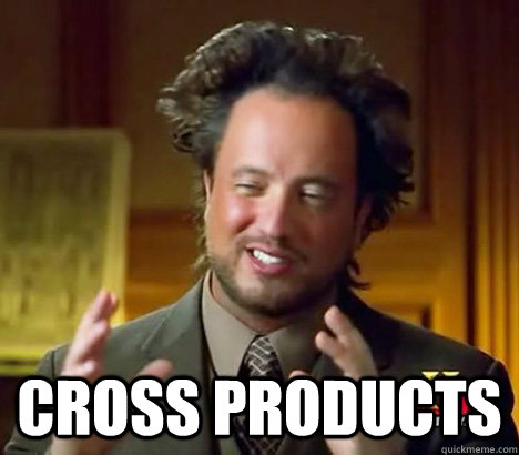 cross products - ANCIENT LIENS