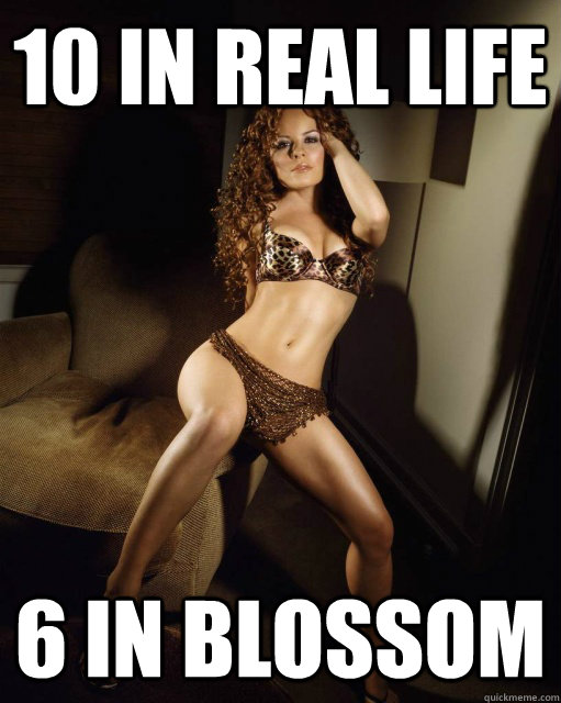 10 in real life 6 in blossom - vonoyohmy