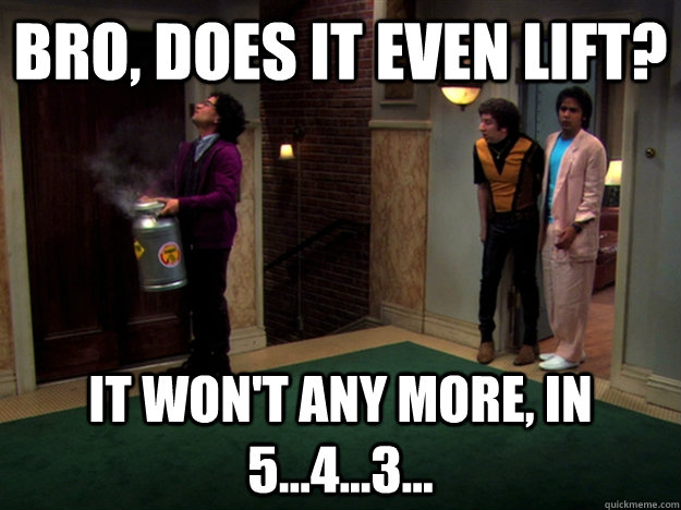 bro does it even lift it wont any more in 543 - BBT Lift