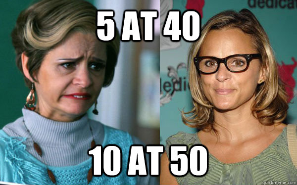 5 at 40 10 at 50 -