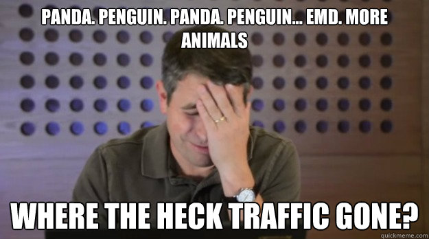panda penguin panda penguin emd more animals where th - Facepalm Matt Cutts