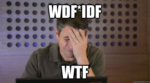 wdfidf wtf - Facepalm Matt Cutts