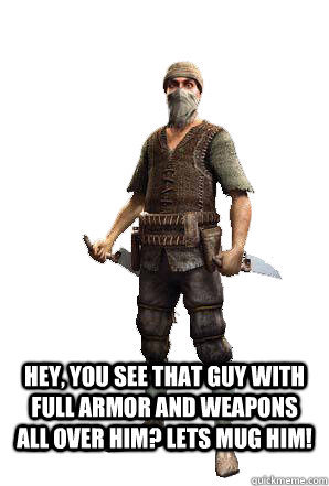 hey you see that guy with full armor and weapons all over h - Never understood this about AC Brotherhood
