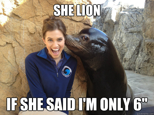 she lion if she said im only 6 - Crazy Secret
