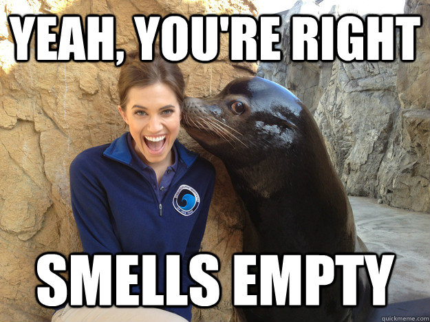yeah youre right smells empty - Crazy Secret