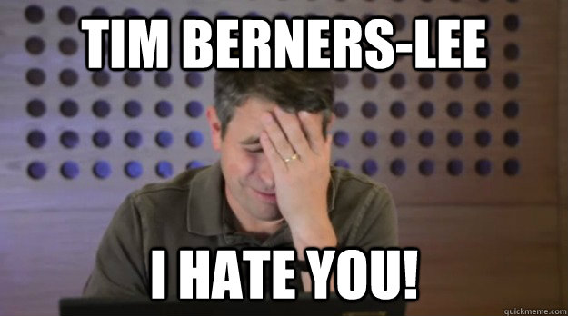 tim bernerslee i hate you - Facepalm Matt Cutts