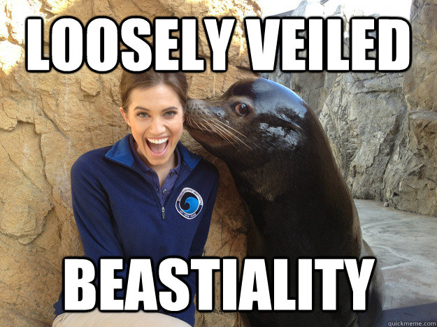 loosely veiled beastiality - Crazy Secret