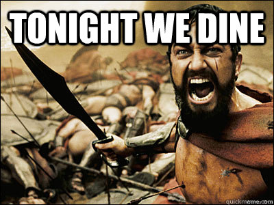 tonight we dine - FALL300