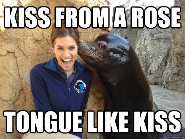kiss from a rose tongue like kiss - Crazy Secret