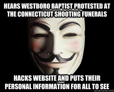 hears westboro baptist protested at the connecticut shooting - Good Guy Anonymous
