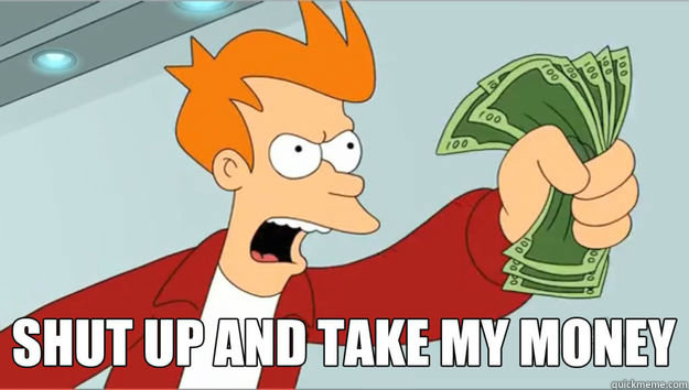60 - Wii U Shut up and take my money!