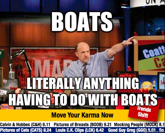 BOATS Literally anything having to do with boats - Mad Karma with Jim Cramer