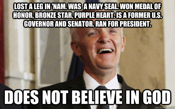lost a leg in nam was a navy seal won medal of honor br - Bad Ass Bob Kerrey