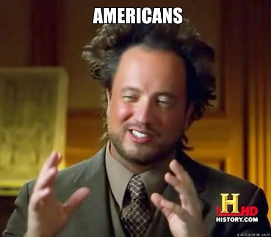 americans - Alien guy from history channel