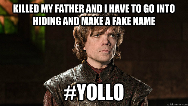killed my father and i have to go into hiding and make a fak -