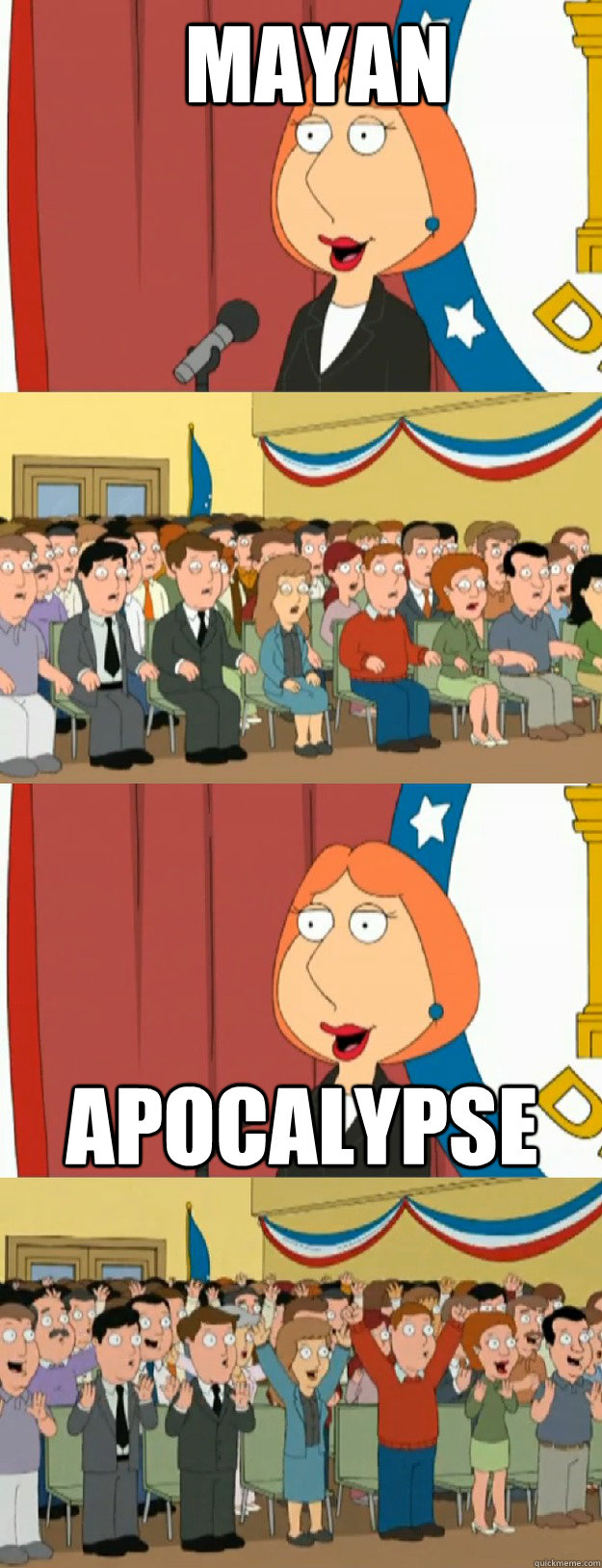 mayan apocalypse - Lois Griffin