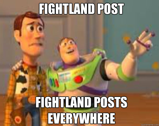 fightland post fightland posts everywhere - Woody and Buzz everywhere