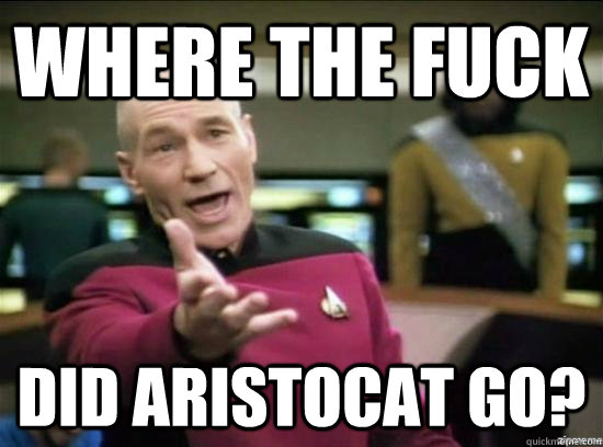 where the fuck did aristocat go - Annoyed Picard HD