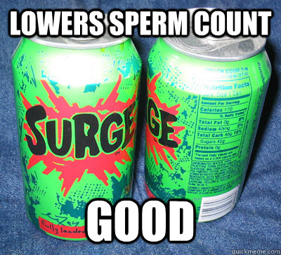 lowers sperm count good -