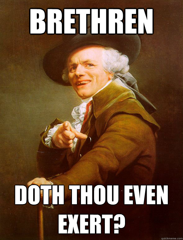 brethren doth thou even exert - Joseph Ducreux