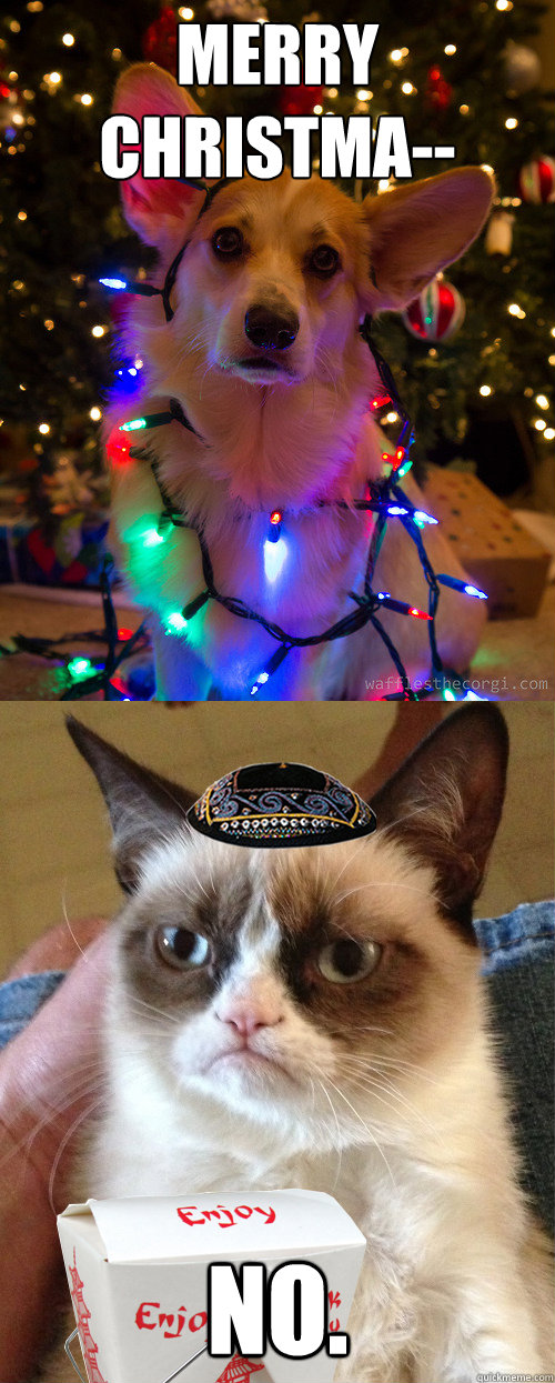 merry christma no -