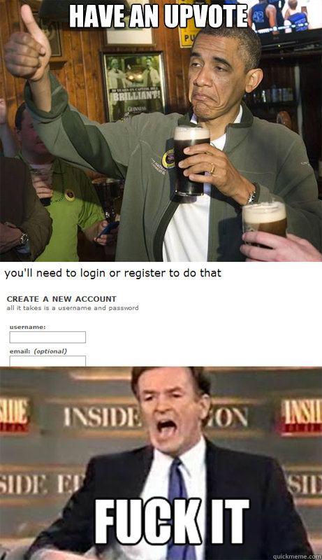 have an upvote -