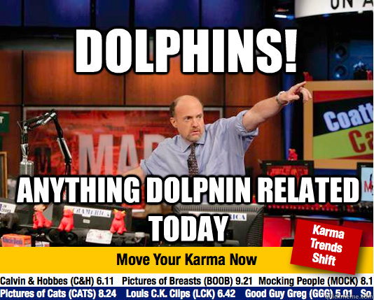dolphins anything dolpnin related today - Mad Karma with Jim Cramer