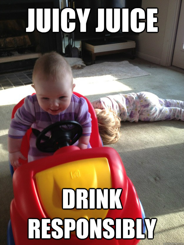juicy juice drink responsibly -