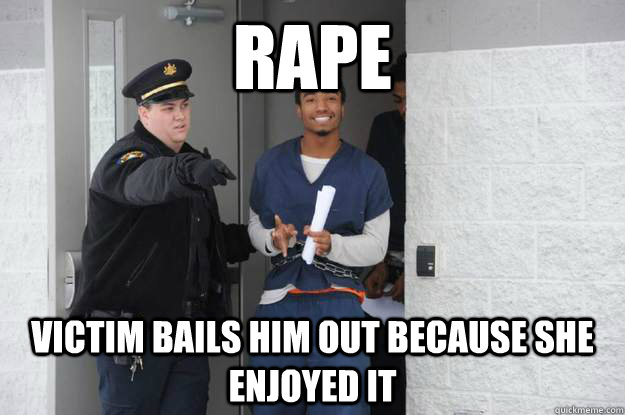 rape victim bails him out because she enjoyed it - Ridiculously Photogenic Prisoner