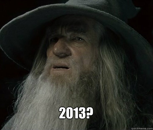 2013 - Forgetful Gandalf