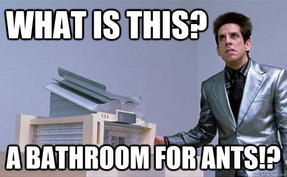 what is this a bathroom for ants - School for ants