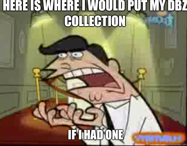 Here is where I would put my DBZ collection IF we had on - Fairly Odd Parents