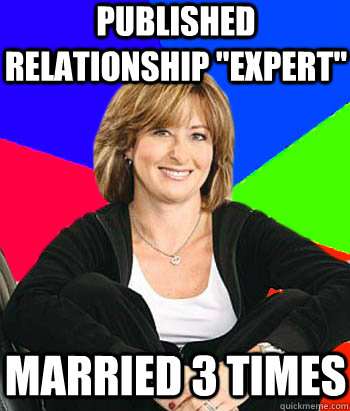 published relationship expert married 3 times - Sheltering Suburban Mom