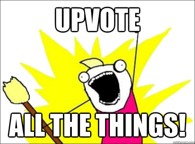 upvote all the things - when browsing raww