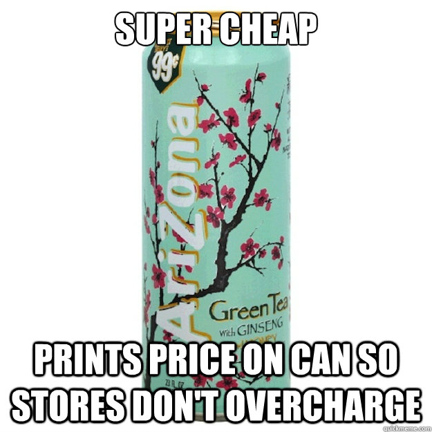 super cheap prints price on can so stores dont overcharge - Good Guy Arizona