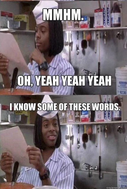 60 - I know some of these words