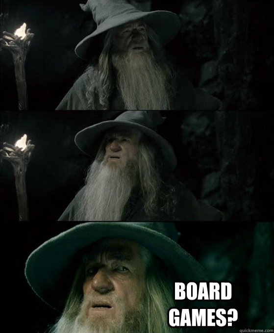 board games - No memory Gandalf
