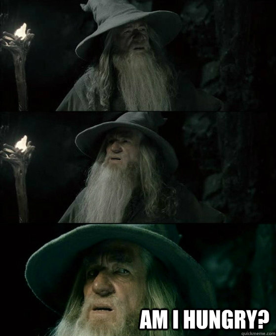 am i hungry - No memory Gandalf