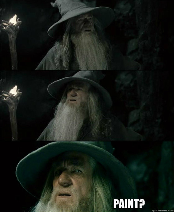 paint - No memory Gandalf