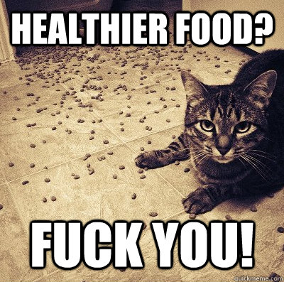 healthier food fuck you -