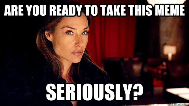 are you ready to take this meme seriously - Dewars commercial